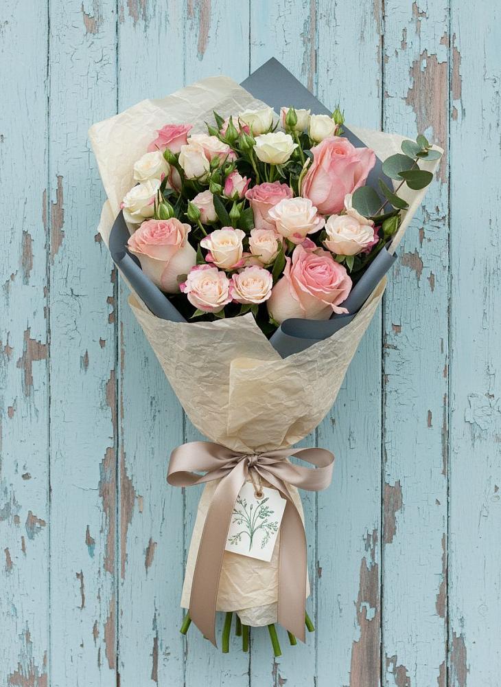 Букет цветов из: Розы в Алексеевке Самарской области