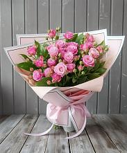 Букет Розовый кустик #REPLACE_PRED# Алексеевке Самарской области