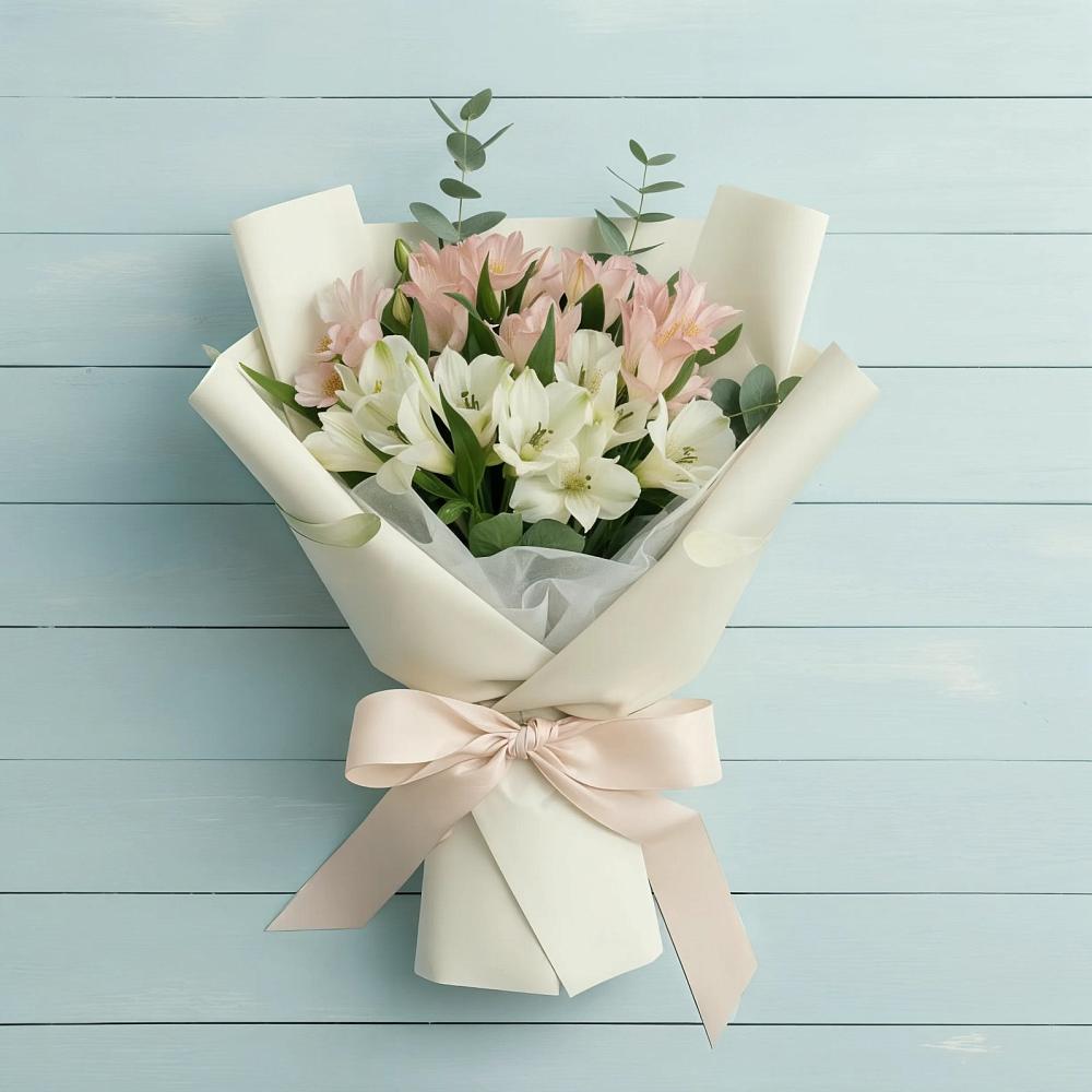 Букет цветов из: Альстромерии в Алексеевке Самарской области