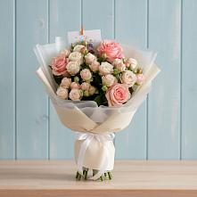 Букет цветов из:  Розы в Алексеевке Самарской области