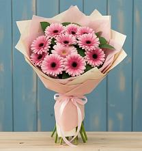 Букет цветов из:  Герберы в Алексеевке Самарской области