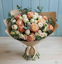 Букет спелый персик